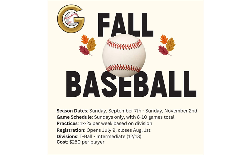 2025 Fall Baseball