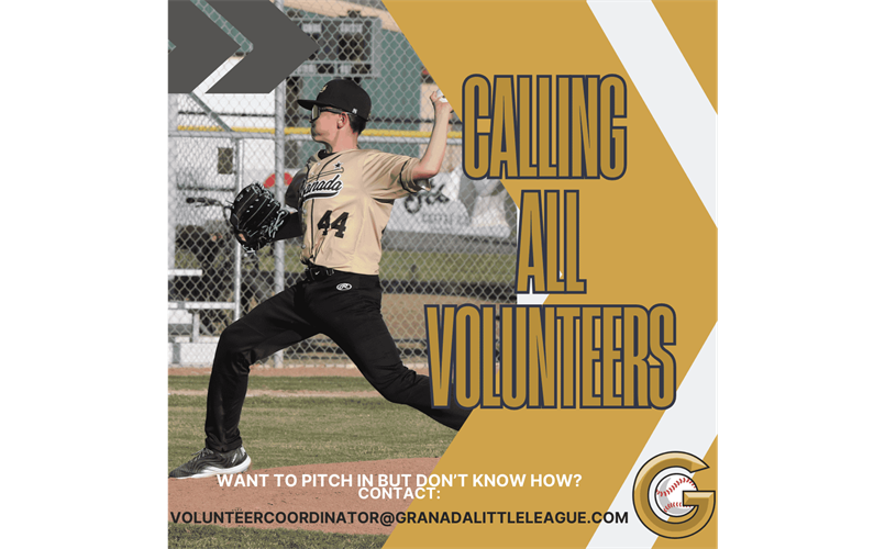 Calling all Volunteers!