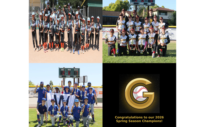 Congratulations to our 2026 Spring Season Champions!